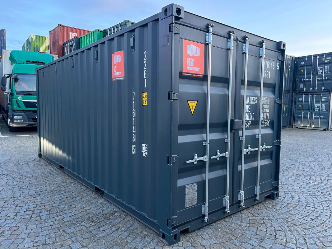 Container marittimo 20' RAL 7016 | Containers Store
