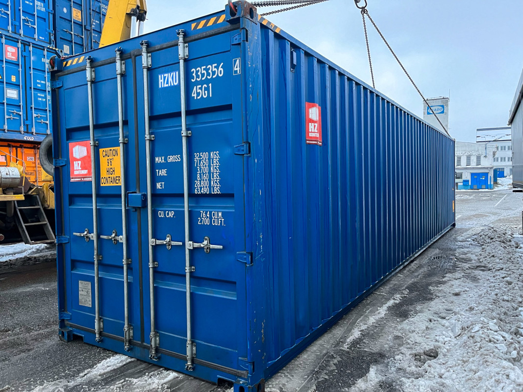 HZKU 335 356-4 40HC RAL 5010