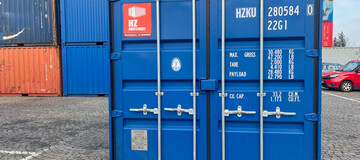 szállítókonténer méretek, konténerek kamion szállítása, 20-as szállítókonténer eladó