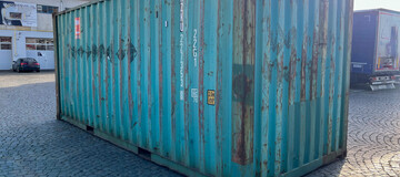 Seetransport, Verkauf von Containern, Versandcontainergröße