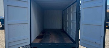 contenitore grigio 20 lato aperto in vendita