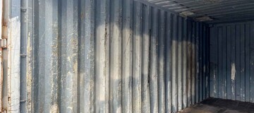 морской транспорт, продажа контейнера для перевозки 20, списанный контейнер категории 2