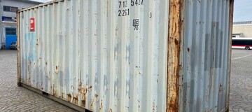 transport maritime, vente de conteneurs maritimes 20, conteneurs hors d'usage catégorie 2